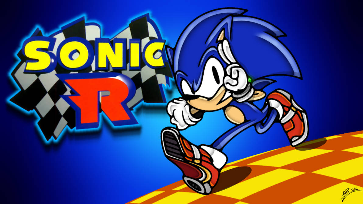 Sonic R Concept Sonic R Redraw by doubleR2D2 on DeviantArt