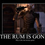 Why is the rum gone?