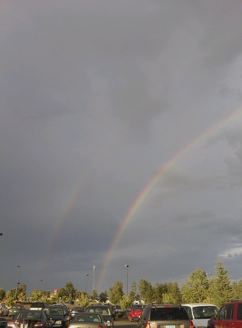 Vivid Delicous Double Rainbow...