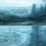 Landscape Scenery - Concept Art Painting