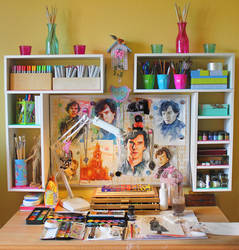 New working space by RoryonaRainbow