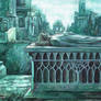 I looked into your future... LOTR Watercolor Art