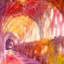 Saved Memories - ARCHITECTURE Watercolor Painting