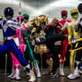 Mighty Morphin Power Rangers W Najee/Samurai Blue