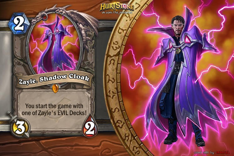 Zayle, Shadow Cloak from HearthStone by MODeRED on DeviantArt