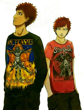 suna brothers - band shirts COLORED