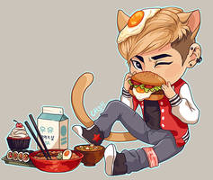 Burger Kitty