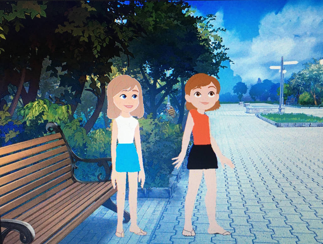 Penny and Riley by adamhatson on DeviantArt
