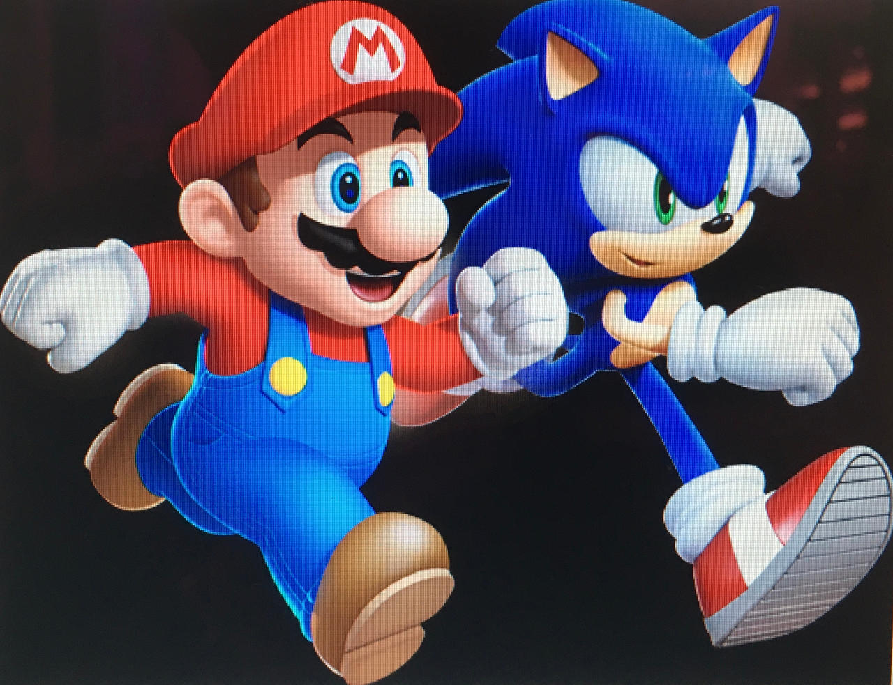 Mario and Sonic by adamhatson on DeviantArt
