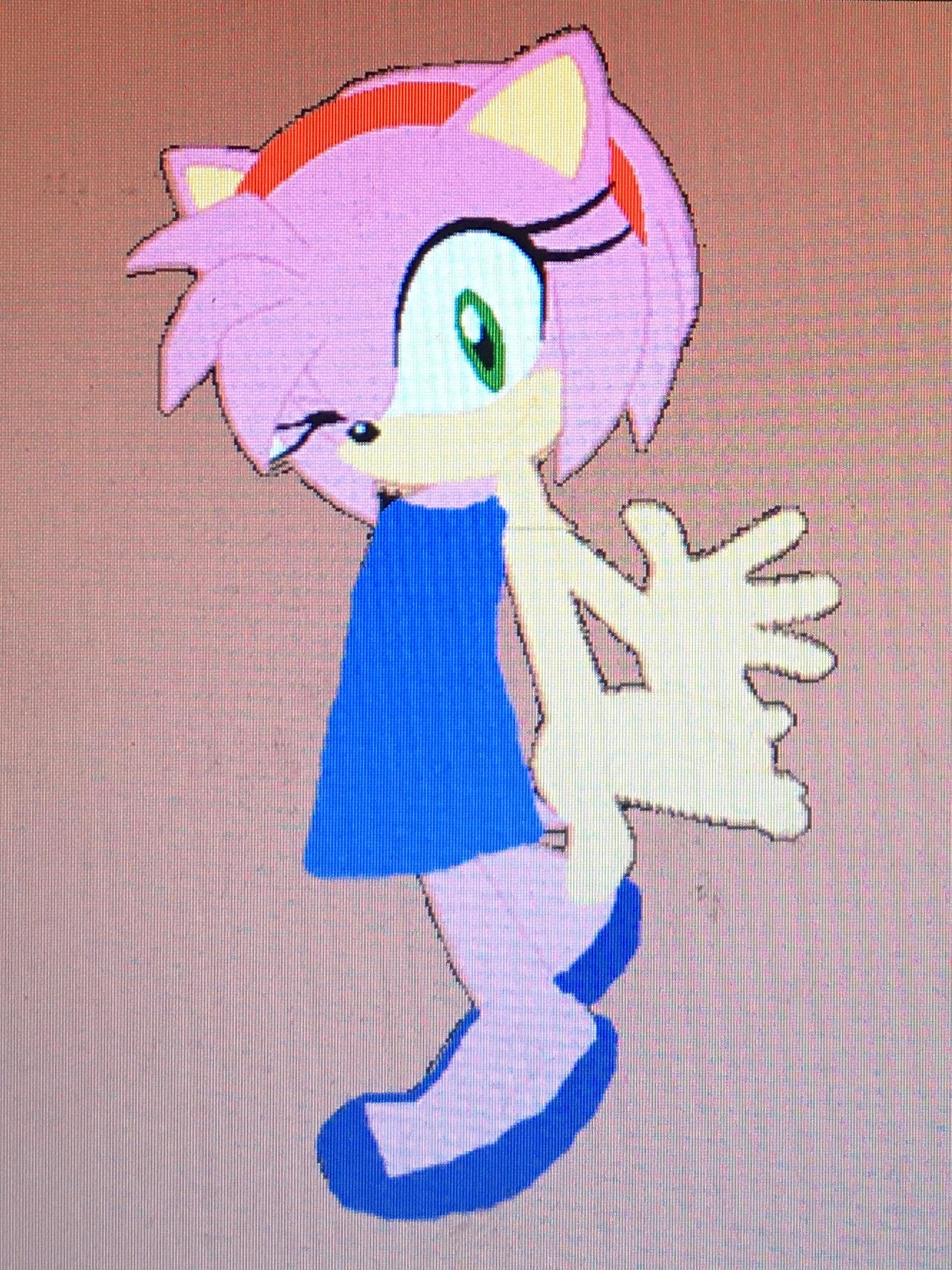 amy rose blue dress Amy Rose (Blue Dress) by adamhatson on DeviantArt