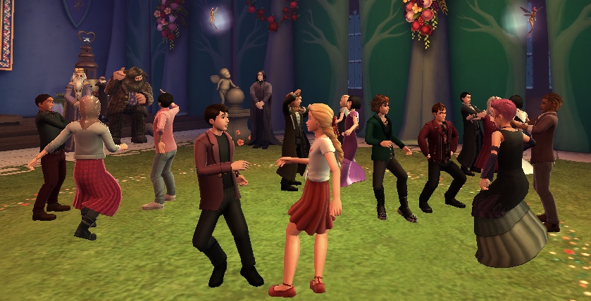 dancing at the valentine s day ball by adamhatson on deviantart