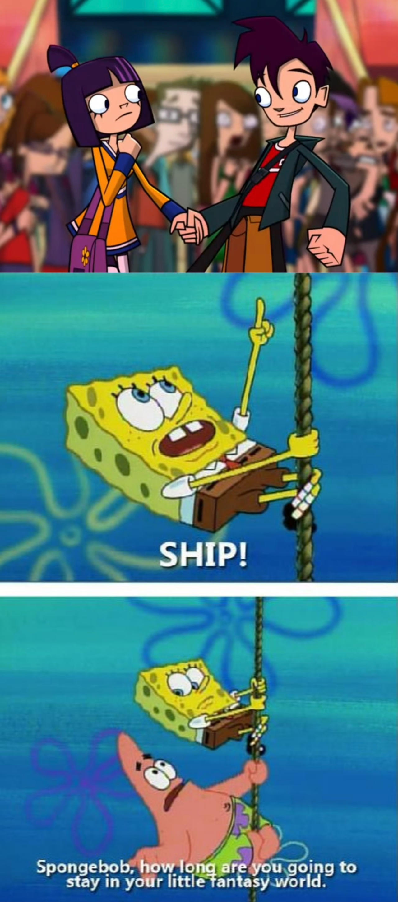 SpongeBob Ships Randy x Theresa by adamhatson on DeviantArt