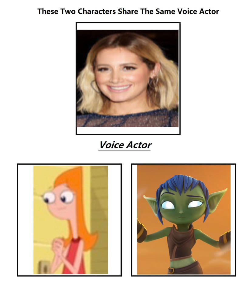 Same Voice Actor Meme Ashley Tisdale By Adamhatson On Deviantart Same Voice Actor Meme Ashley Tisdale By Adamhatson On Deviantart