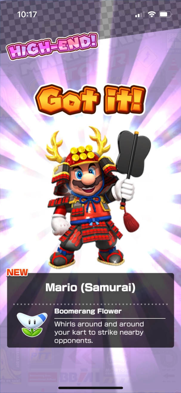 I unlocked Mario (Samurai) by adamhatson on DeviantArt