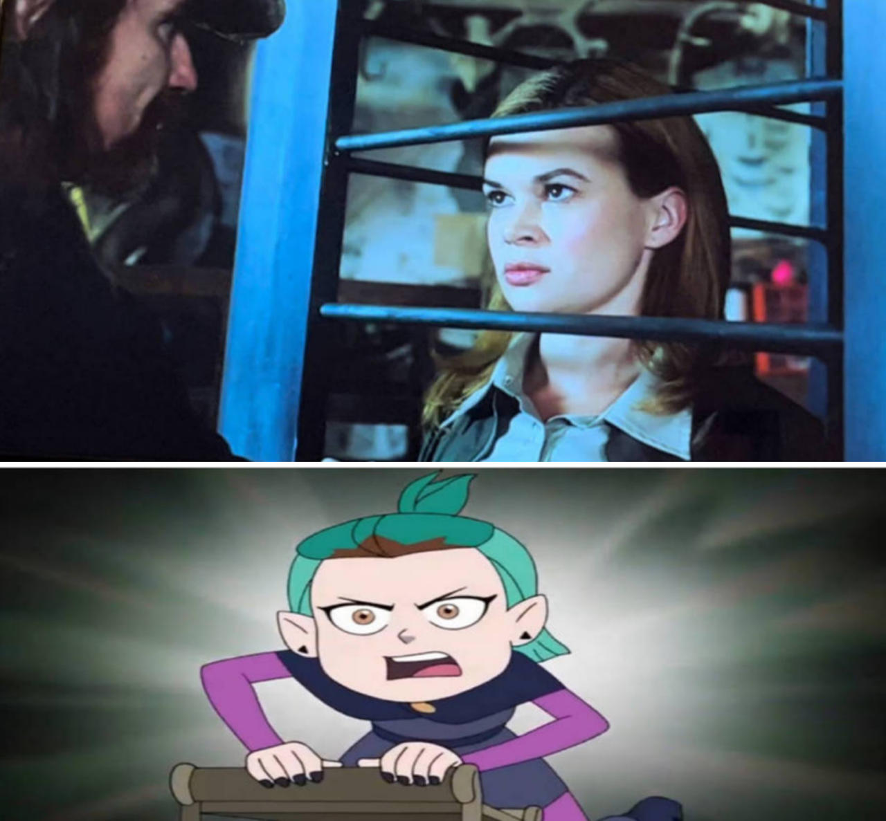 Amity Rescues Ranger Sam by adamhatson on DeviantArt