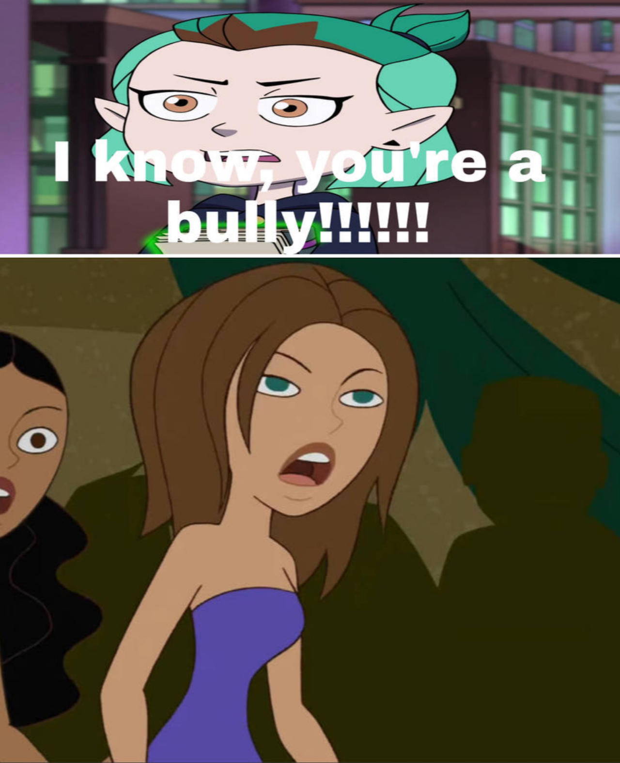 Amity Calls Bonnie A Bully by adamhatson on DeviantArt