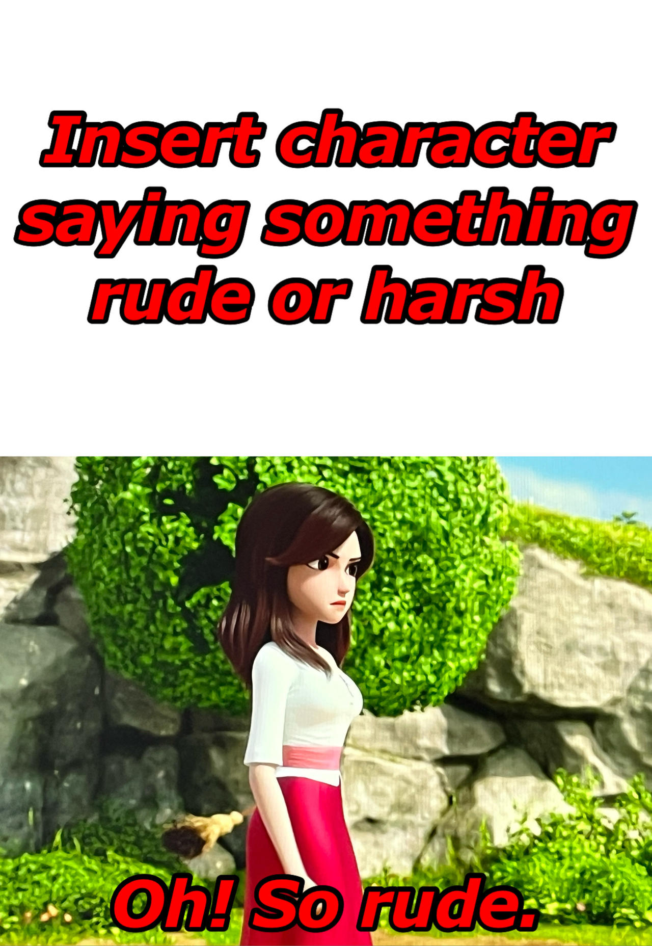 Deviantart Being Rude Red Shoes Finds What Rude? by adamhatson on DeviantArt
