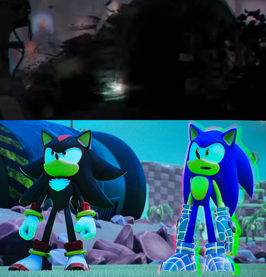 Shadow Fan Transform Shadow + Sonic Stunned At Nimona's Transformation by adamhatson on ...