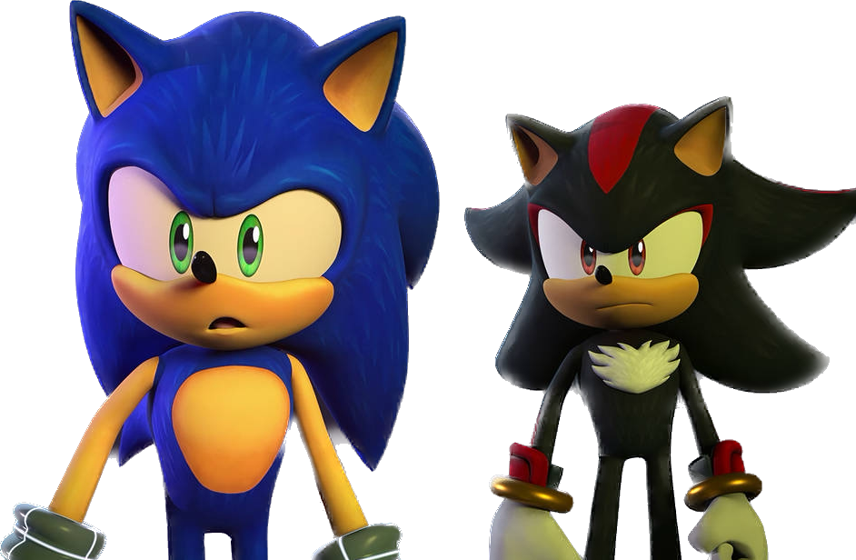 Sonic and Shadow PNG by adamhatson on DeviantArt