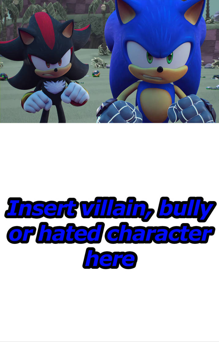 Sonic and Shadow PNG by adamhatson on DeviantArt