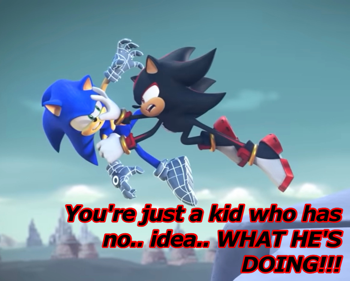 Sonic and Shadow PNG by adamhatson on DeviantArt