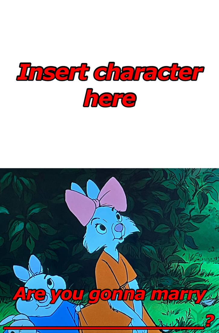 Sis Rabbit Asks If Who Will Marry Who? by adamhatson on DeviantArt