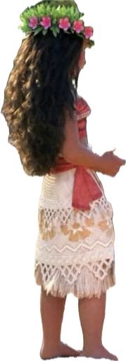 Moana back view PNG 2 by adamhatson on DeviantArt