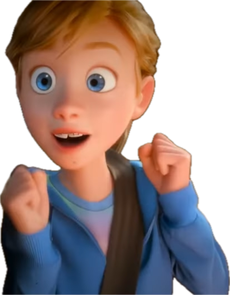 Riley Andersen excited PNG by adamhatson on DeviantArt