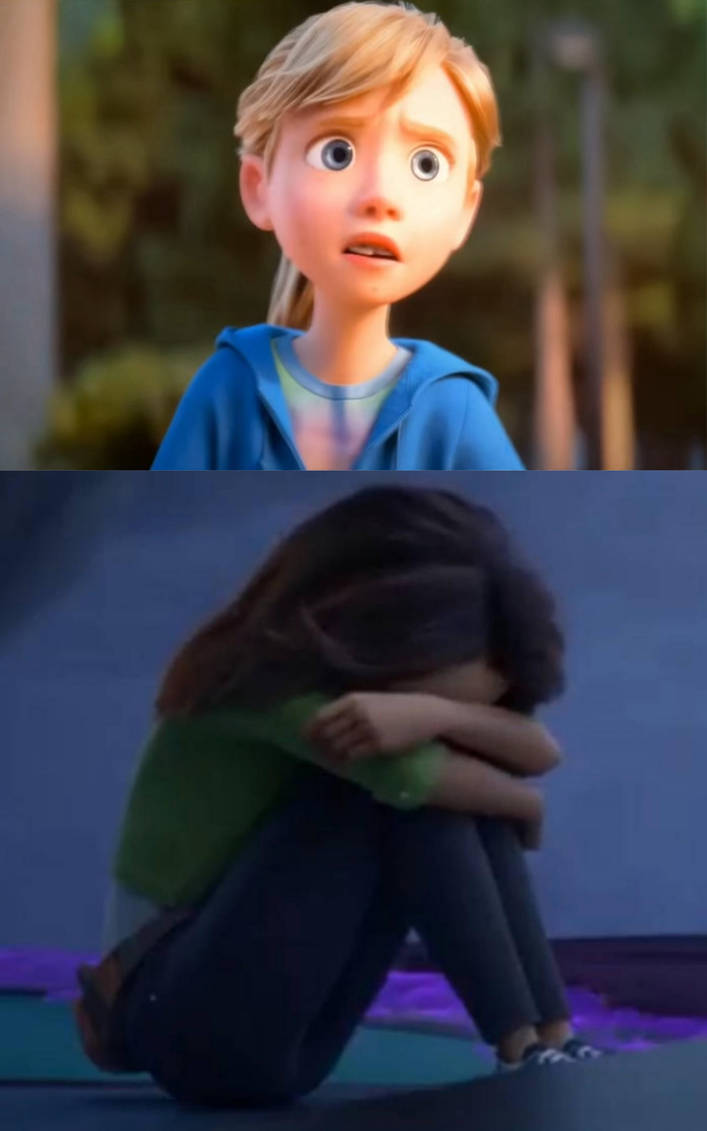 Riley Feels Bad For Sam by adamhatson on DeviantArt