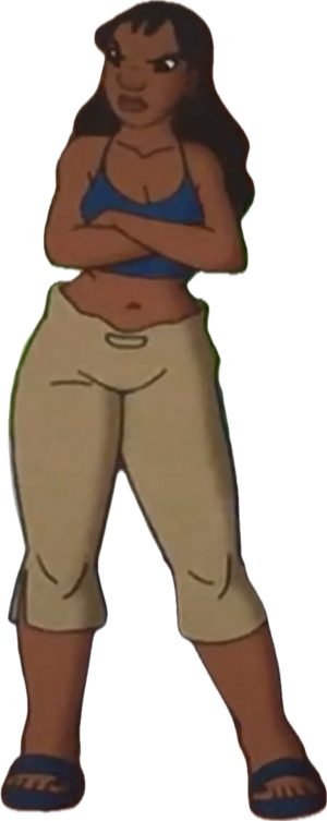 Nani crossing her arms PNG 3