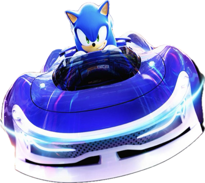 Sonic (Sonic Racing: CrossWorlds) PNG by adamhatson on DeviantArt
