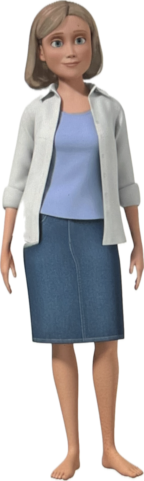 Mrs. Davis barefoot PNG 3 by adamhatson on DeviantArt
