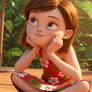 Penny Forrester (Hawaiian Dress)