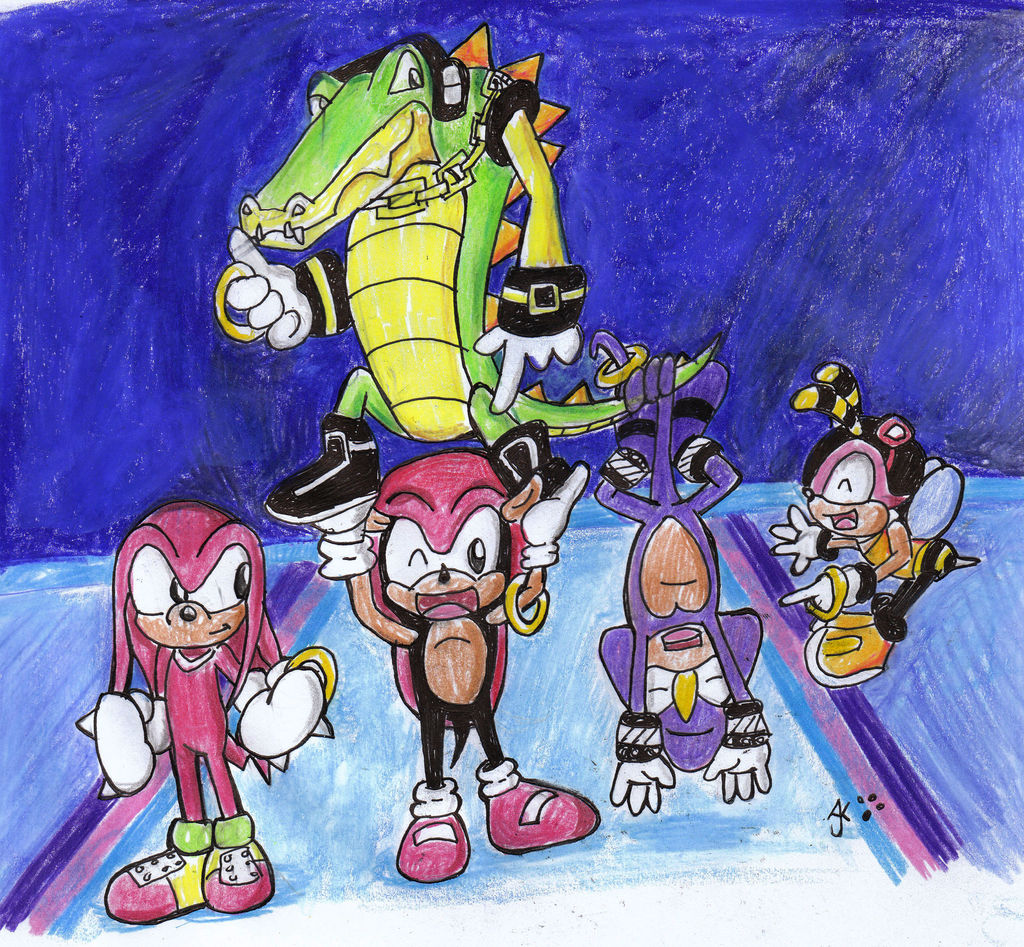Knuckles Chaotix by RaeLogan on DeviantArt