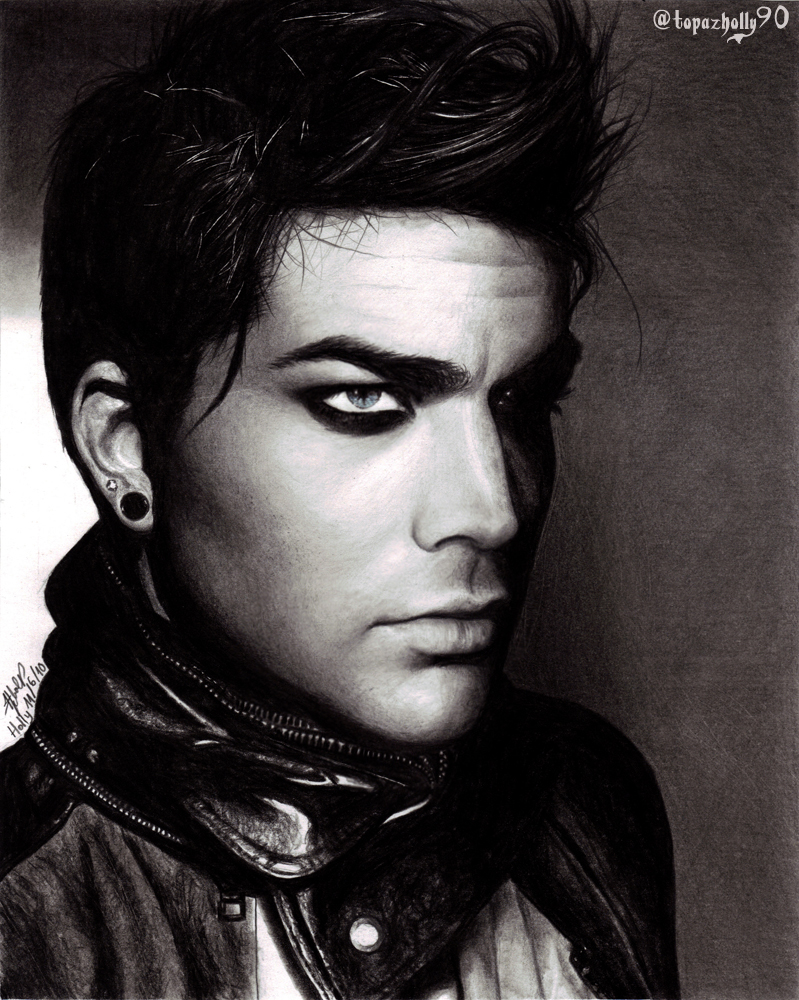 Adam Lambert V-Man portrait
