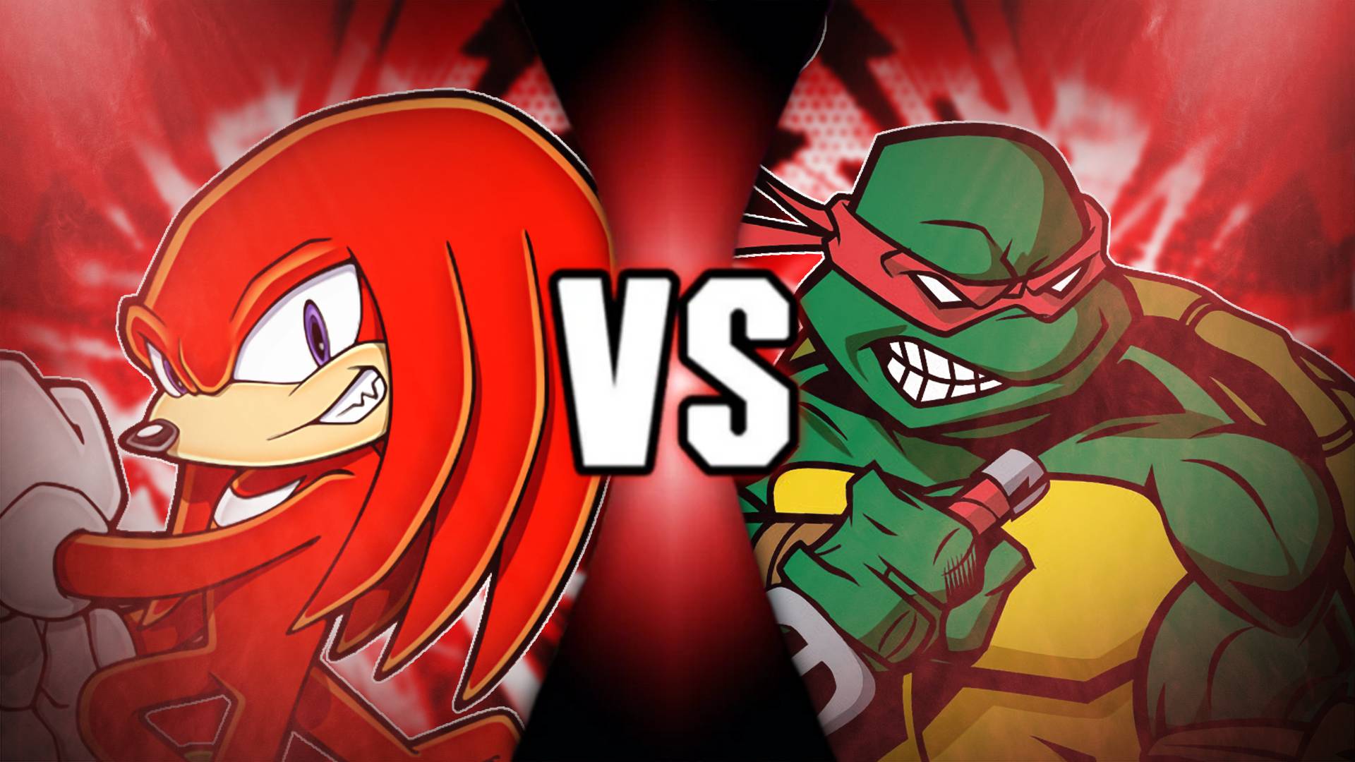 Knuckles Vs Raphael Knuckles vs Raphael (Sonic vs TMNT) by Viz221 on DeviantArt