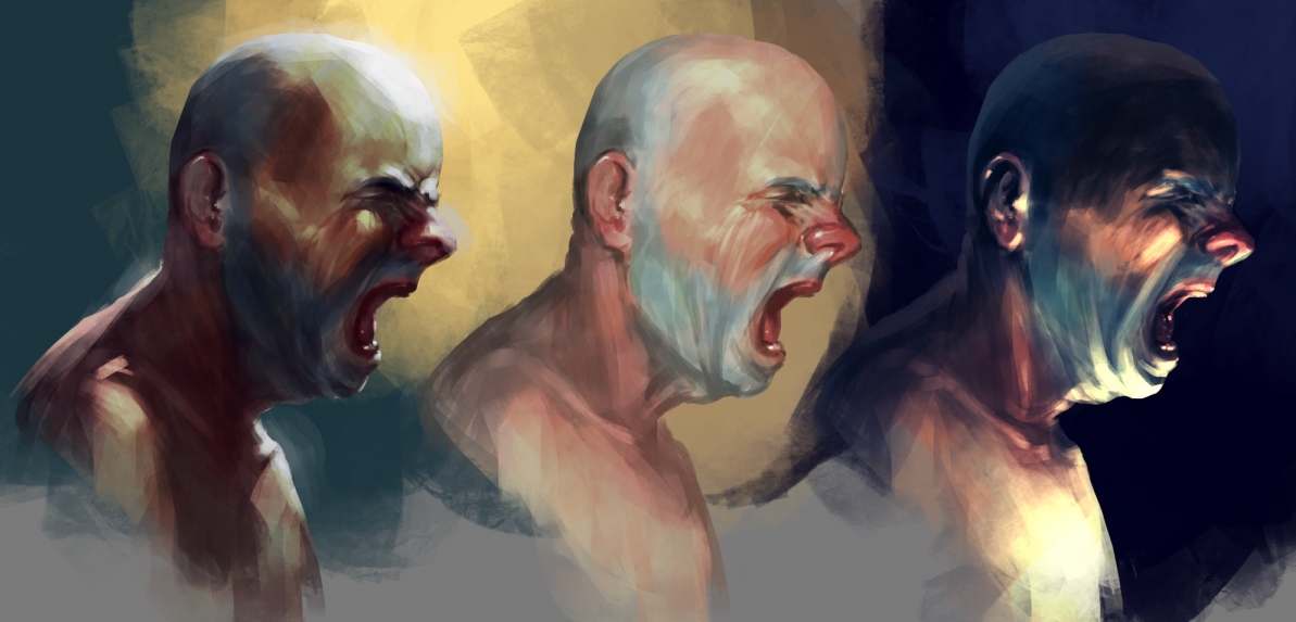 Head lighting study