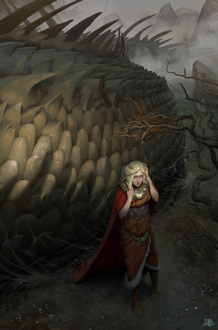 Nienor and Glaurung by DonatoArts on DeviantArt