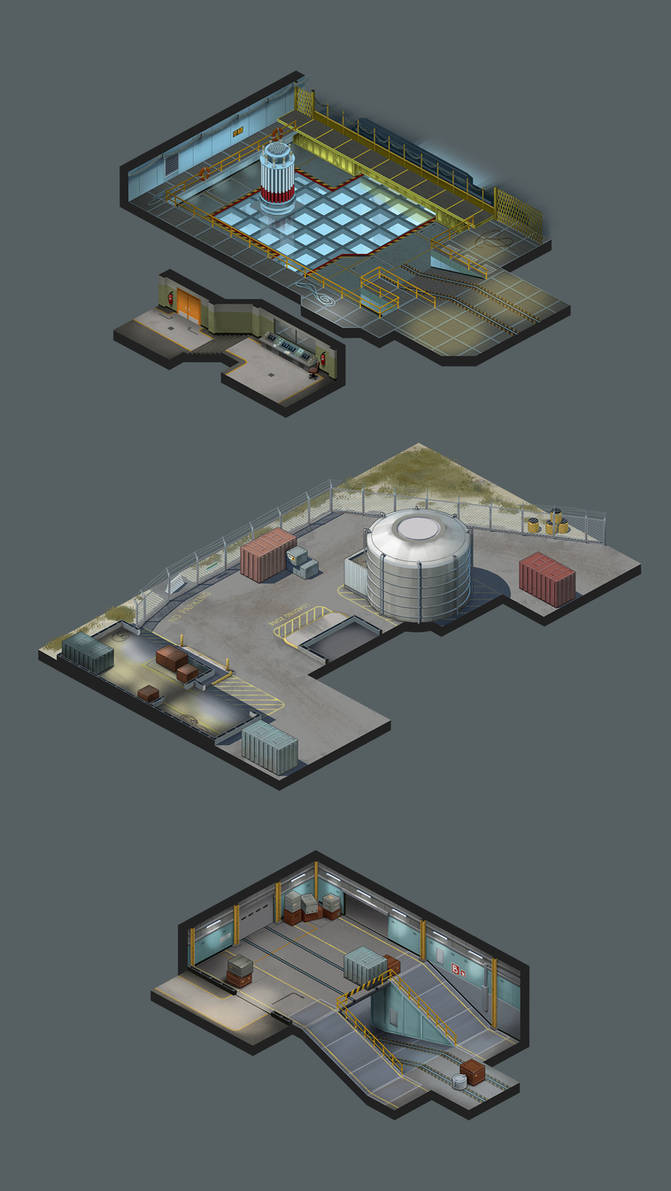 Isometric CS. Nuke by AlexeyRudikov on DeviantArt