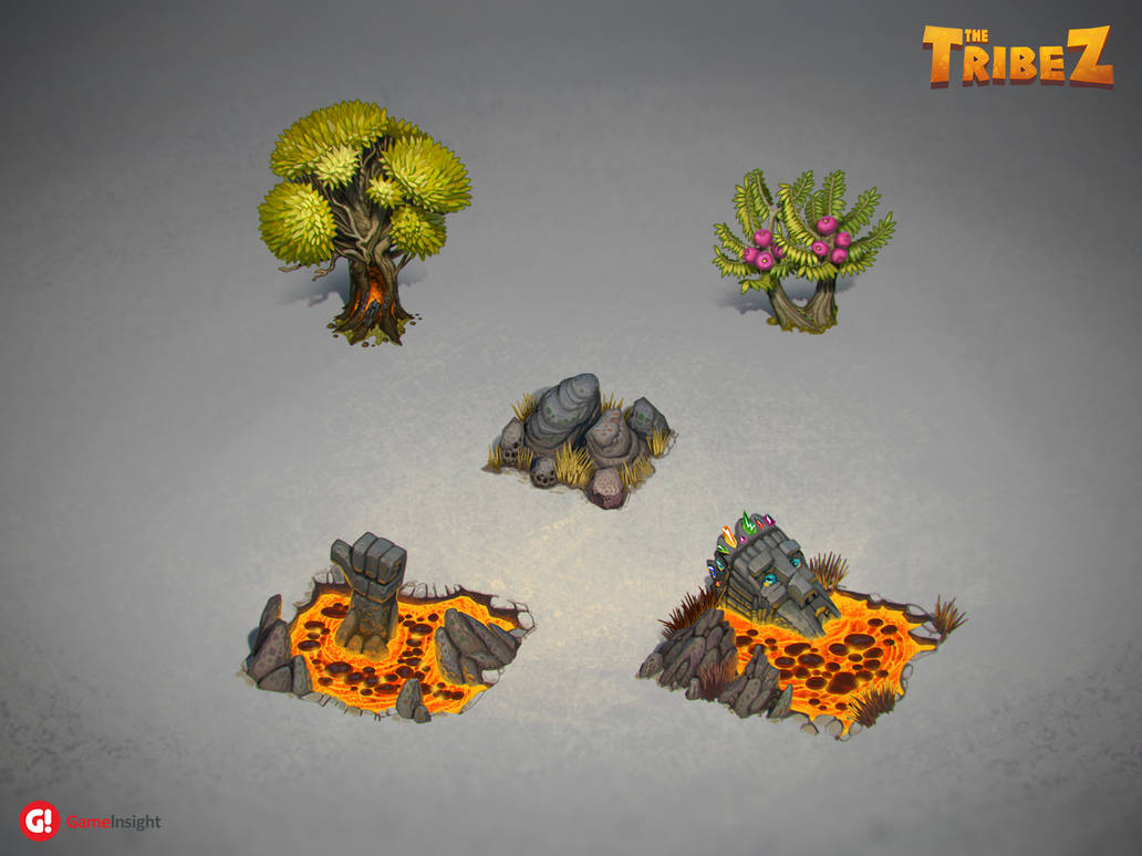 Game Building Tree Game buildings (trees indeed) 07 by AlexeyRudikov on DeviantArt