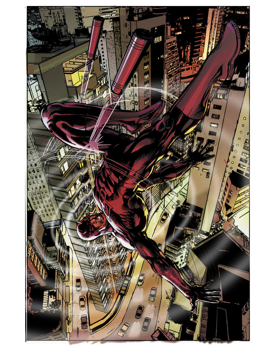 Daredevil Alternate cover Finish