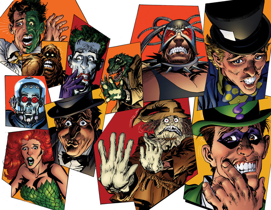 Who Is Batman's Rouges Gallery Batman Rogues Gallery by NealAdams on DeviantArt
