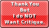 Critique Button