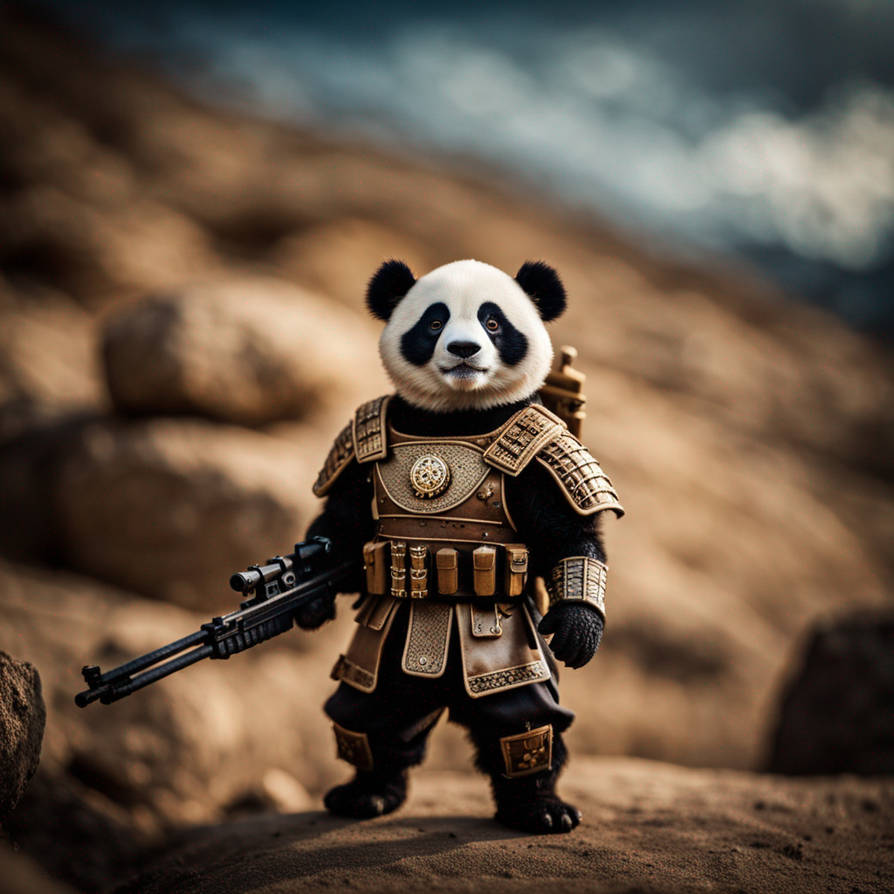 Panda warrior in special forces gear by supermax1101 on DeviantArt
