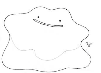 Pokemon: Ditto -- Lined