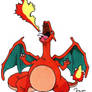 Pokemon: Charizard -- Colored