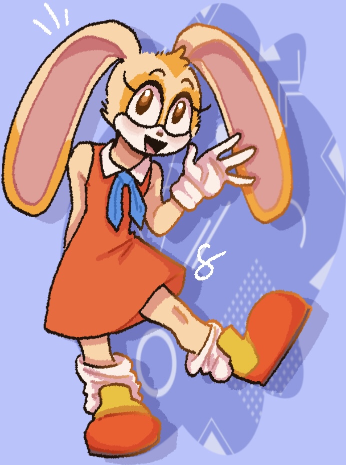 Cream the Rabbit!!! by itsgoogoober on DeviantArt