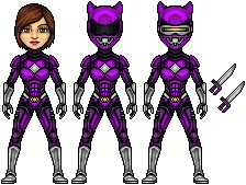 Power Rangers Lomeli - RiverShanden Purple Puma