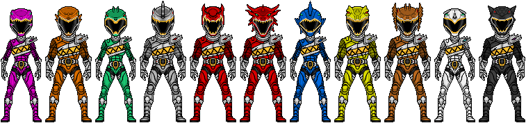 Power Rangers Dino Charge Titans