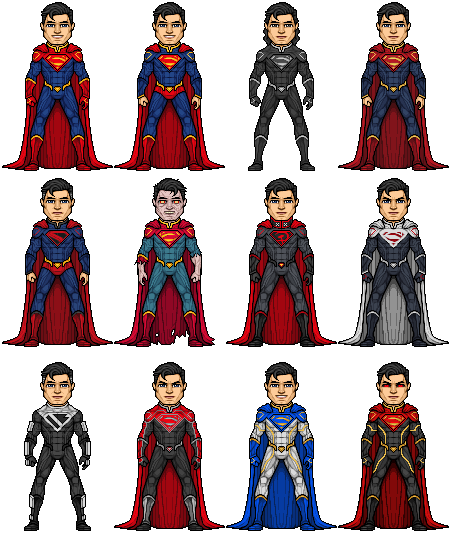 Superman Variants by UltimateLomeli on DeviantArt